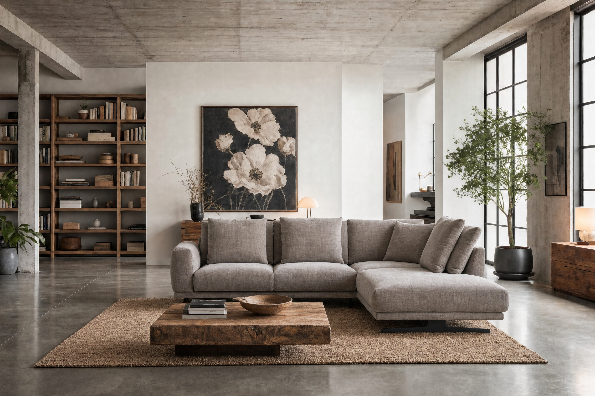 Salerno hjørnesofa, Højrevendt m. open end