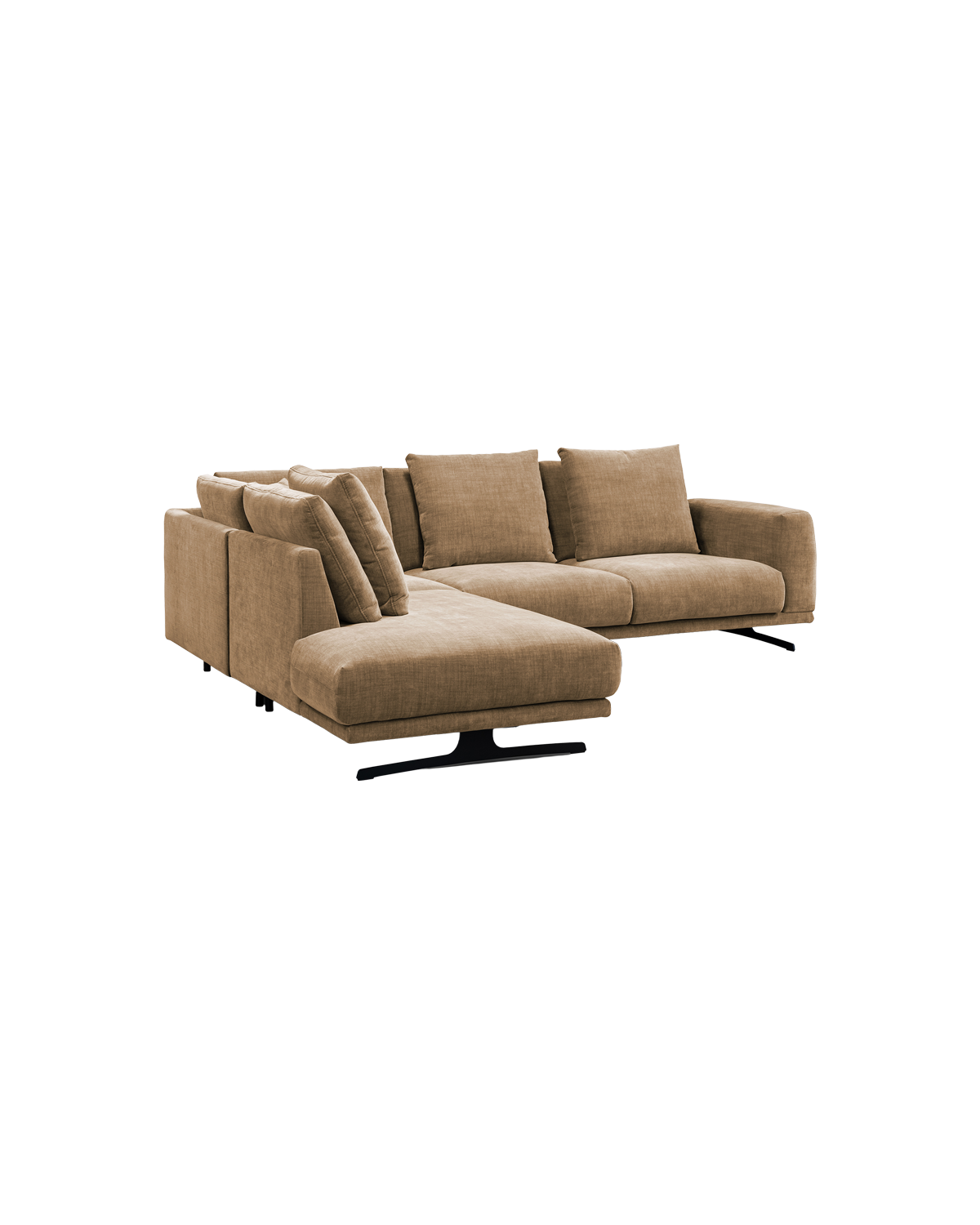 Salerno hjørnesofa, venstrevendt med open end