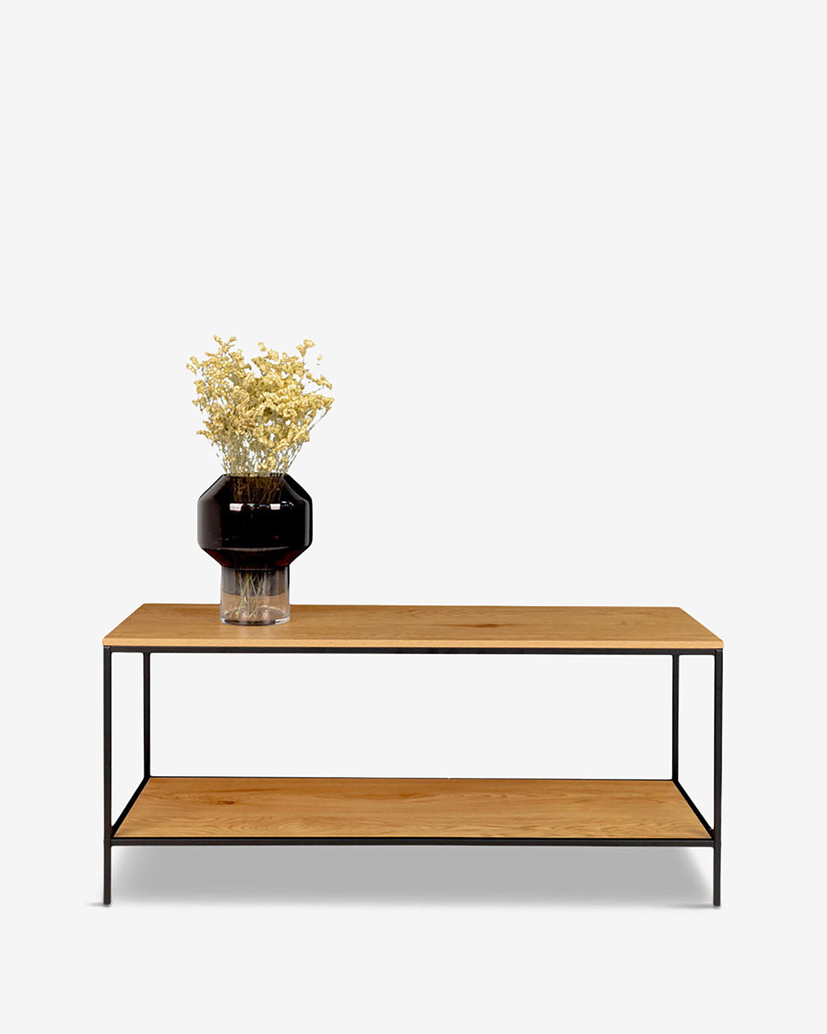 Vista tv-bord, eg/sort