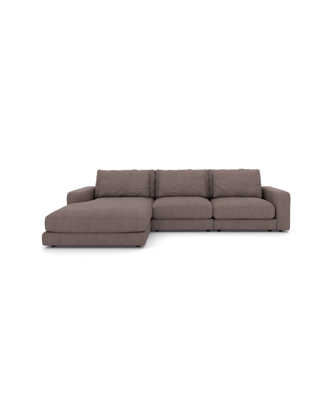 Rio Sofa med chaiseloung venstre og bred arm