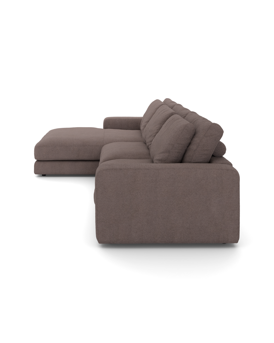 Rio Sofa med chaiseloung venstre og bred arm