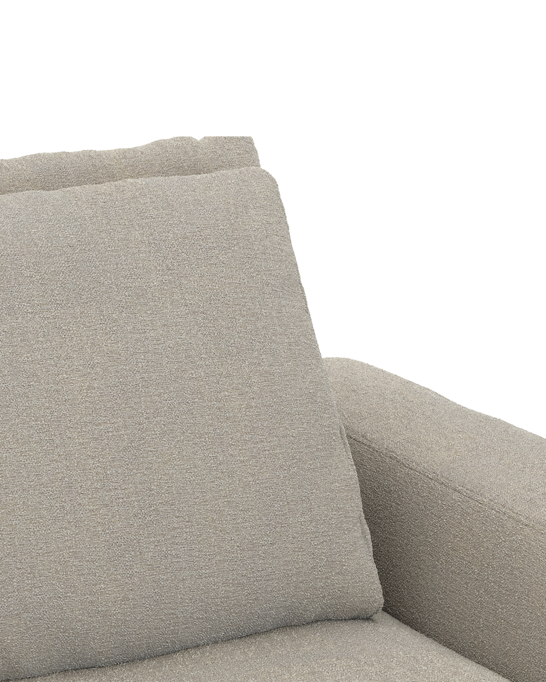 Rio hjørnesofa  med pufafslutning venstre og stort hjørne