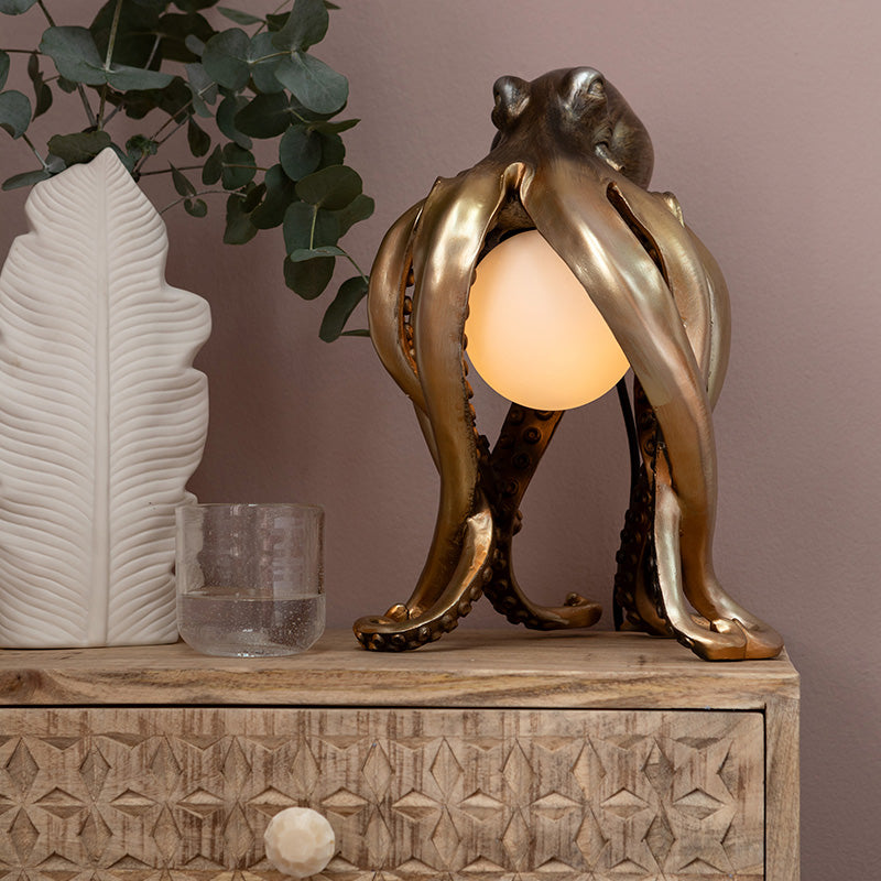 Octopus, bordlampe