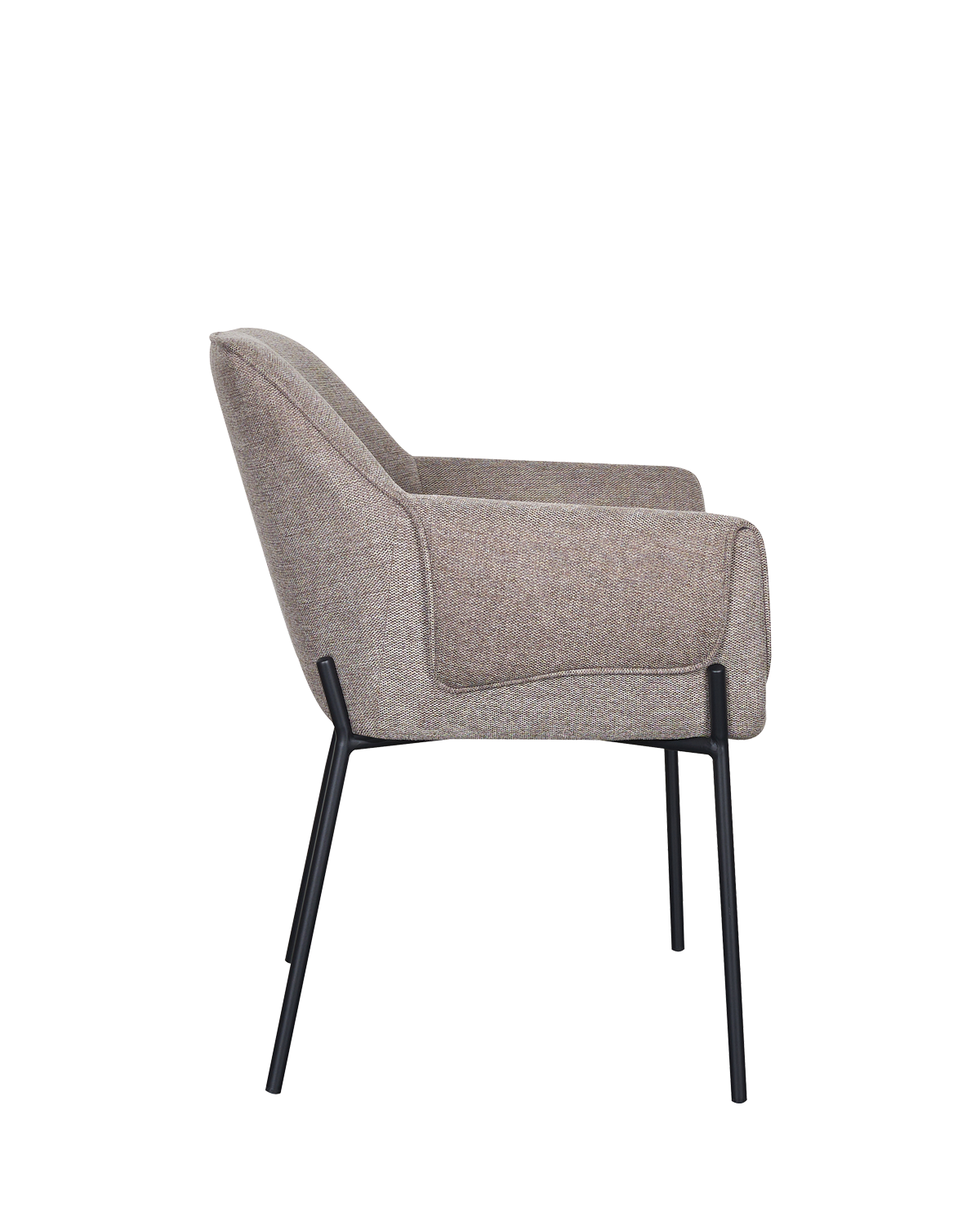 Charli spisebordsstol, taupe
