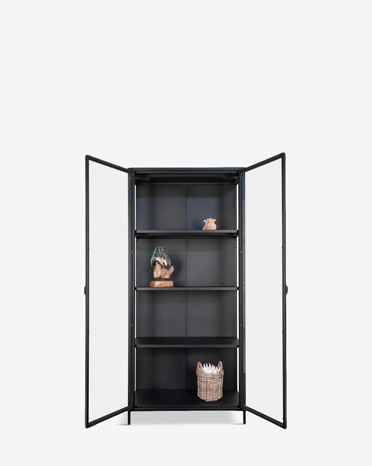 Brisbane vitrine, sort