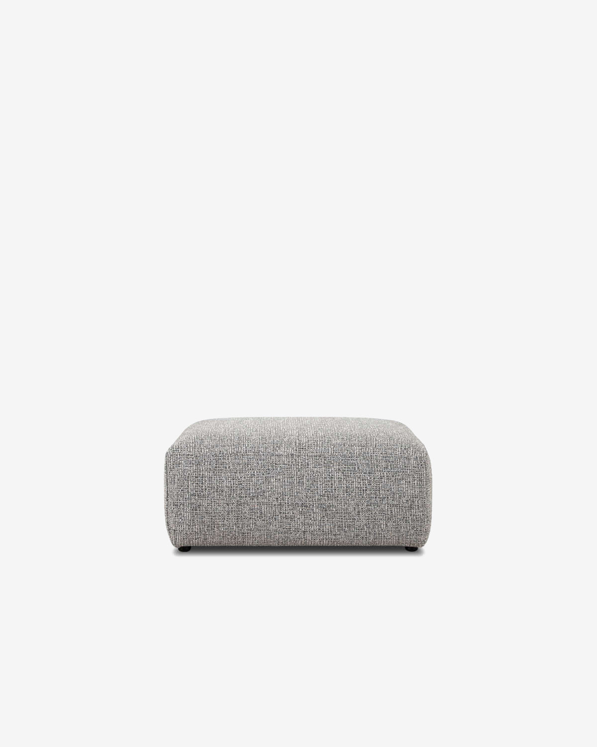 Risor puff, lys grå