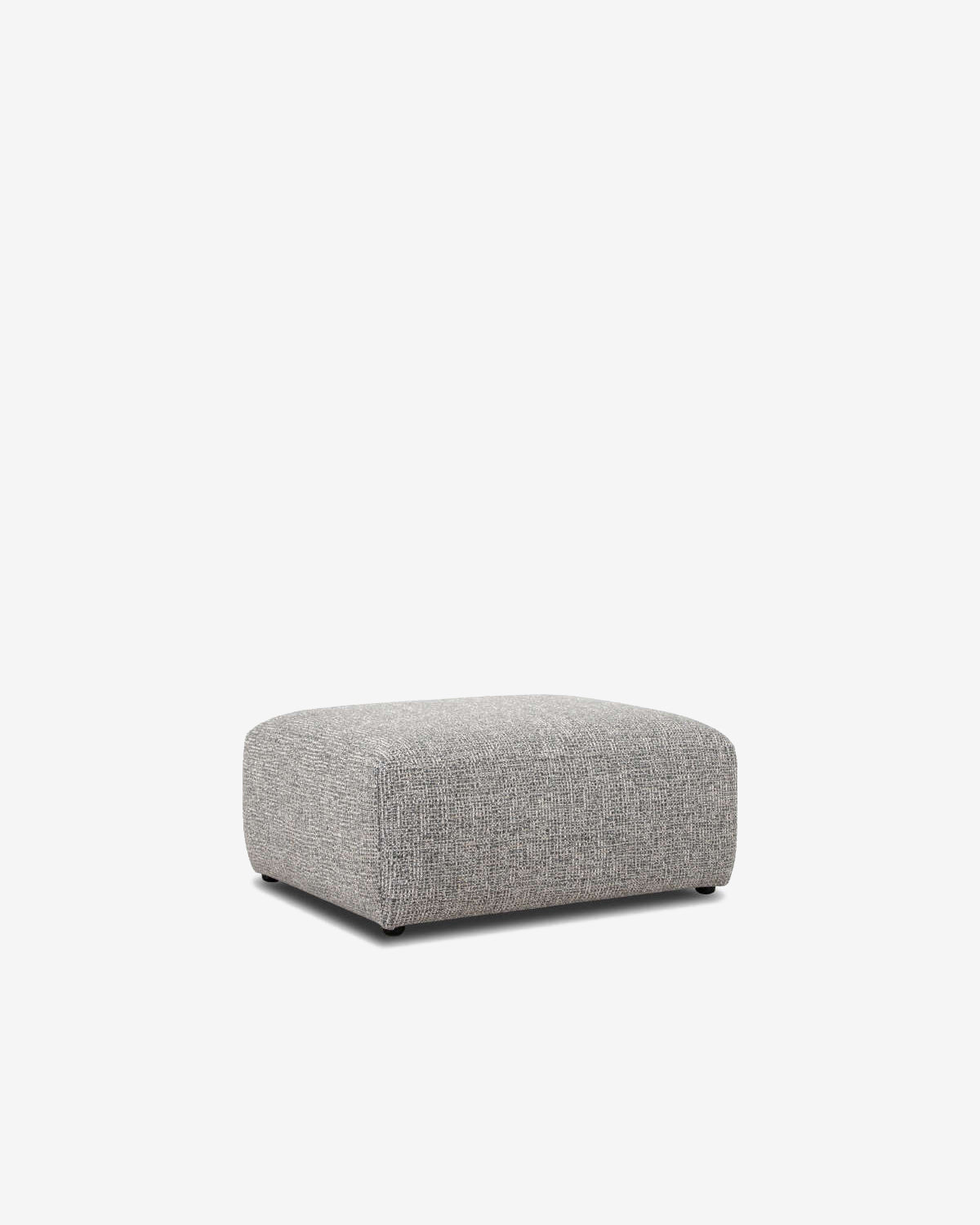 Risor puff, lys grå