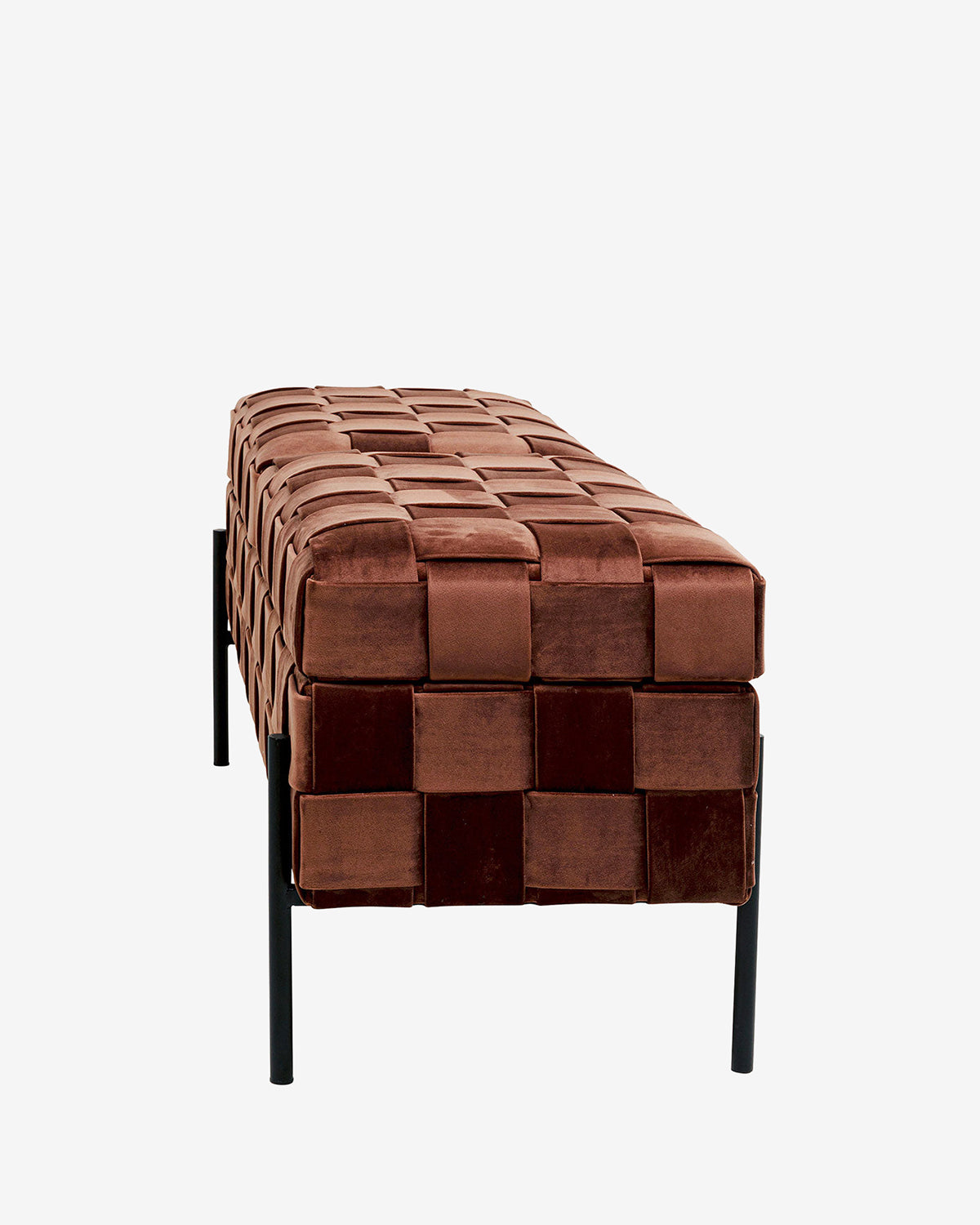 Weave bænk, mocca