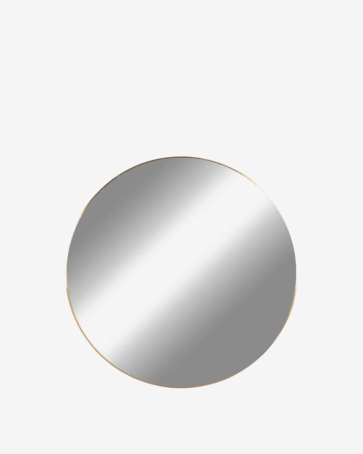 Jessi spejl, messing Ø.100cm