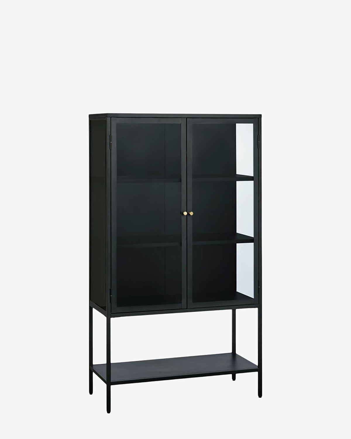Carmel vitrine, sort