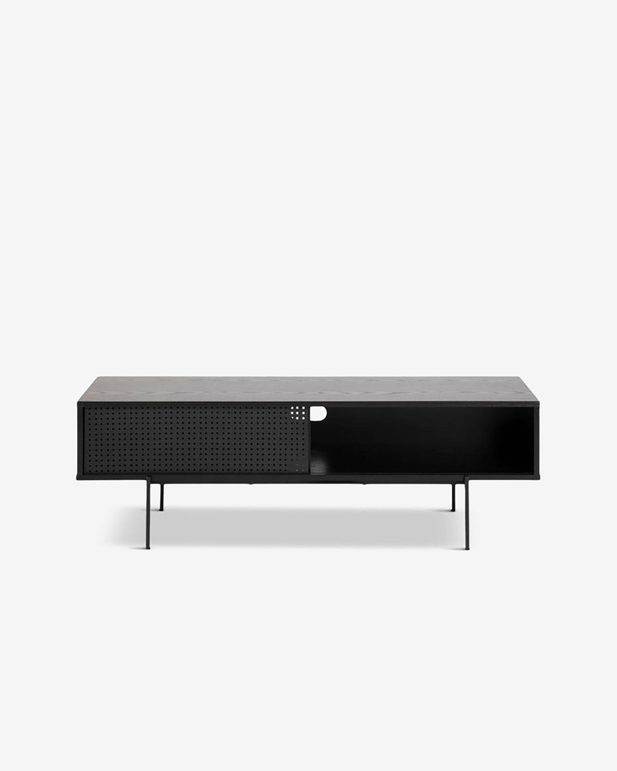 Estella TV-bord, sort ask