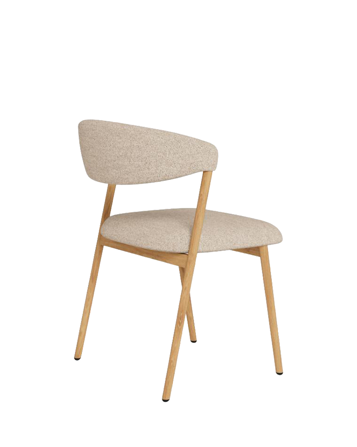 Larry, spisebordsstol, Beige/eg