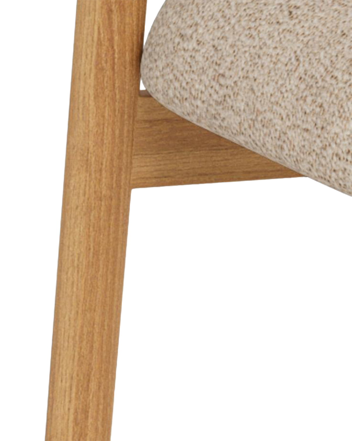 Larry, spisebordsstol, Beige/eg