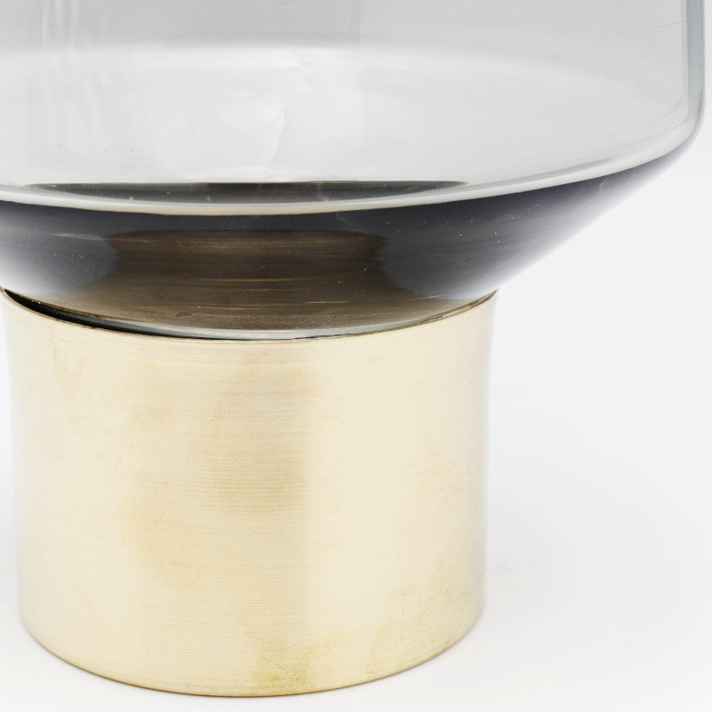 Noble ring vase, Grå