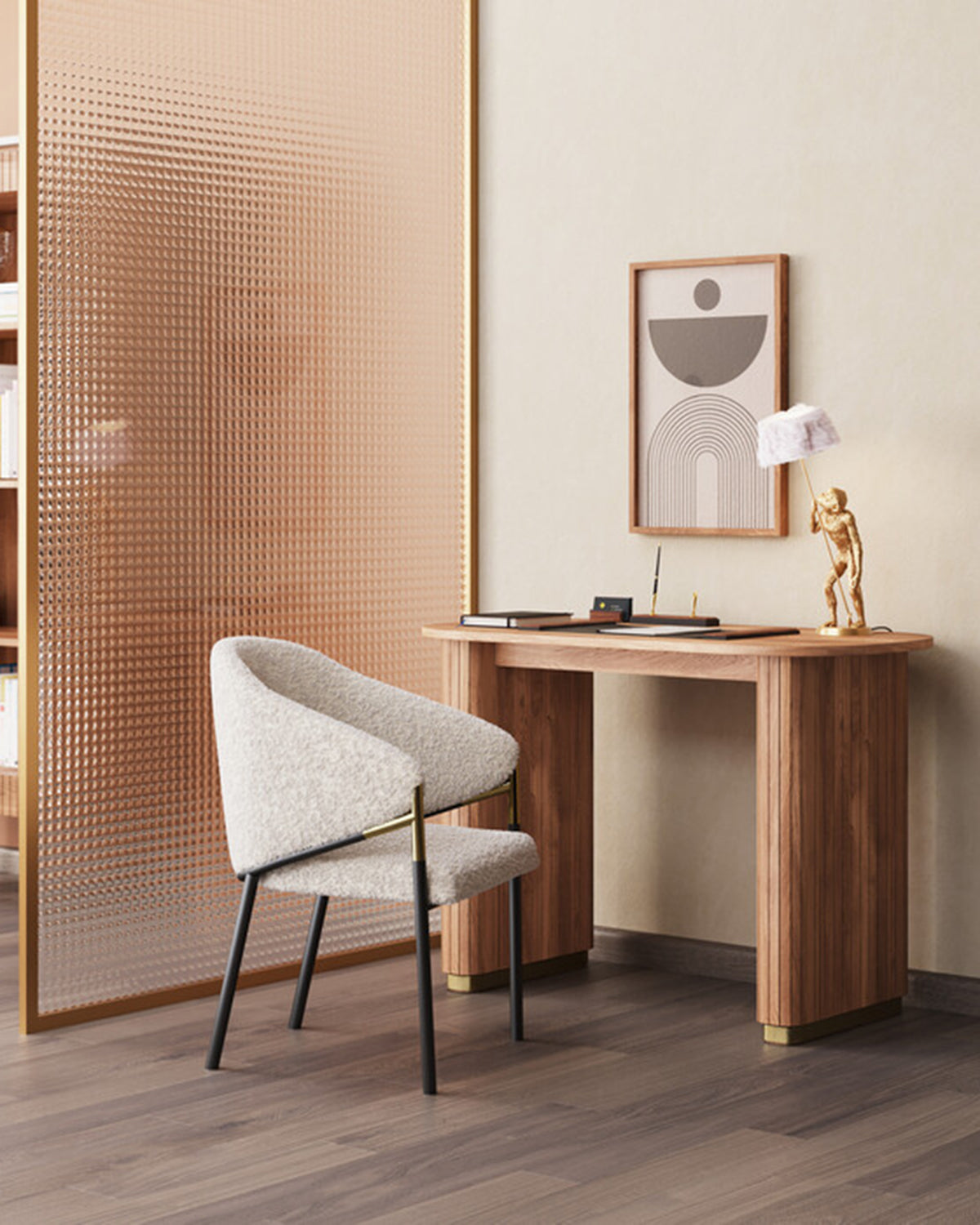 Spisebordsstol - Chair with Armrest Boulevard
