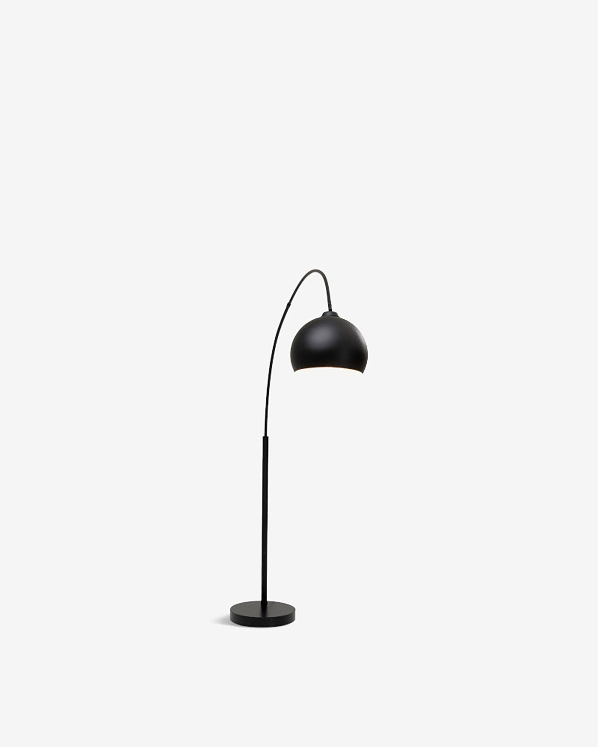 Lounge gulvlampe, sort