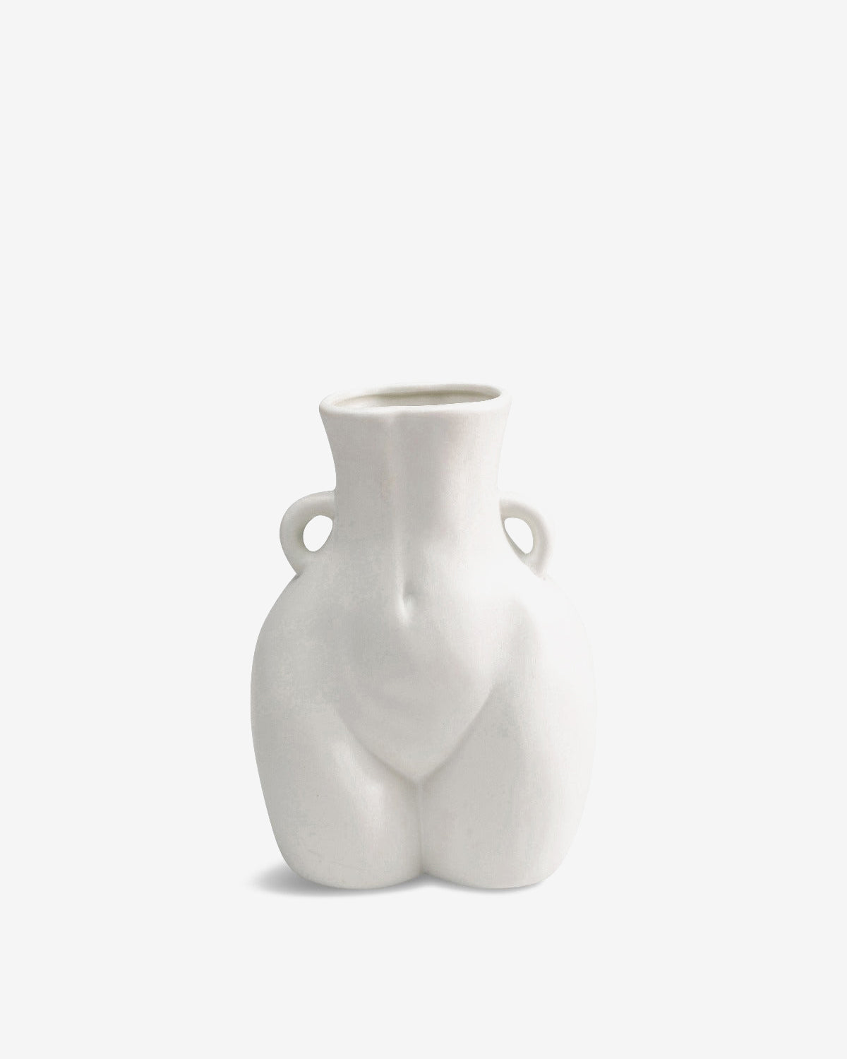 Donna vase lille, hvid