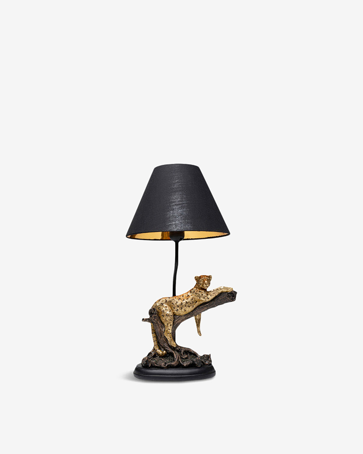 Leopard bordlampe