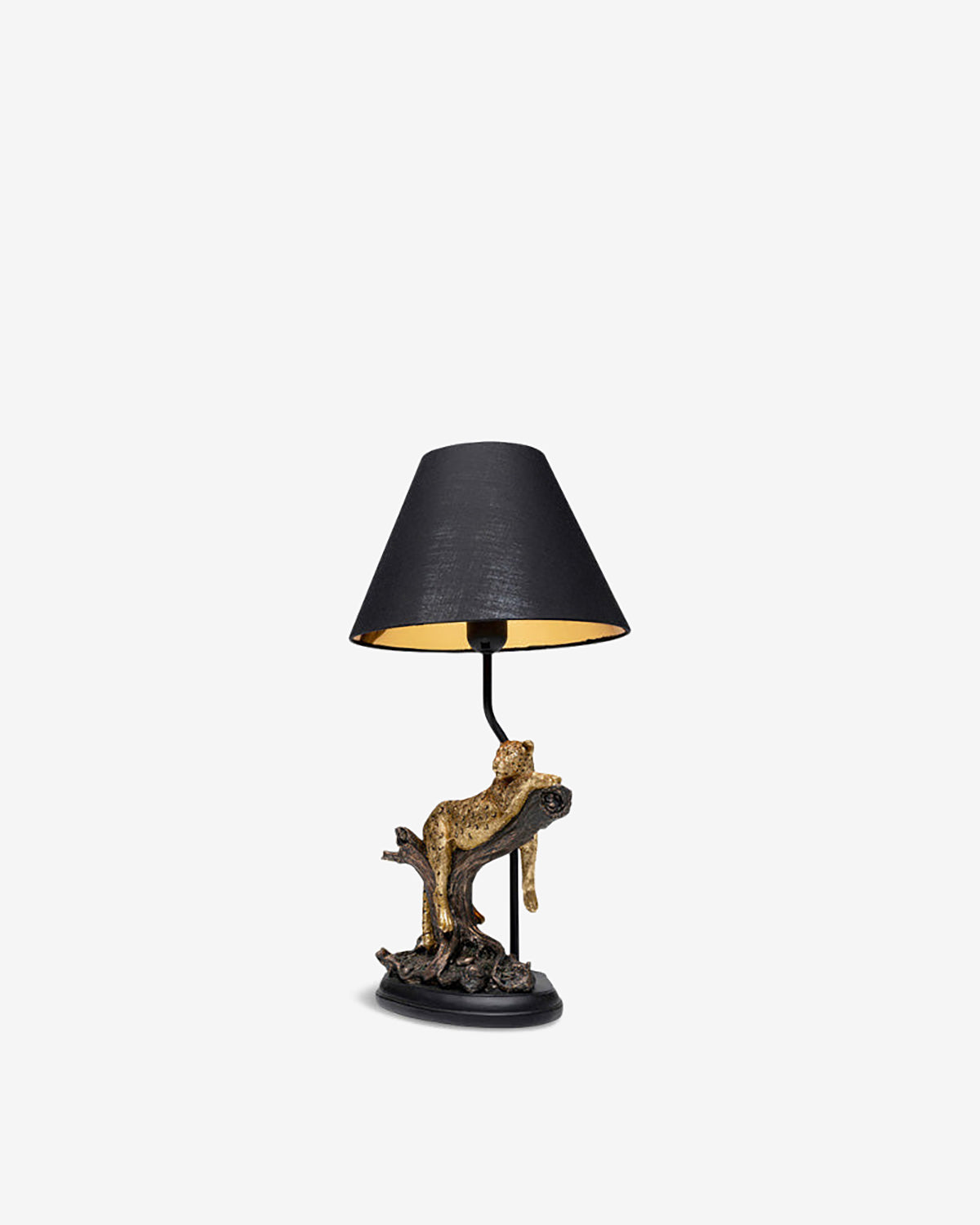 Leopard bordlampe