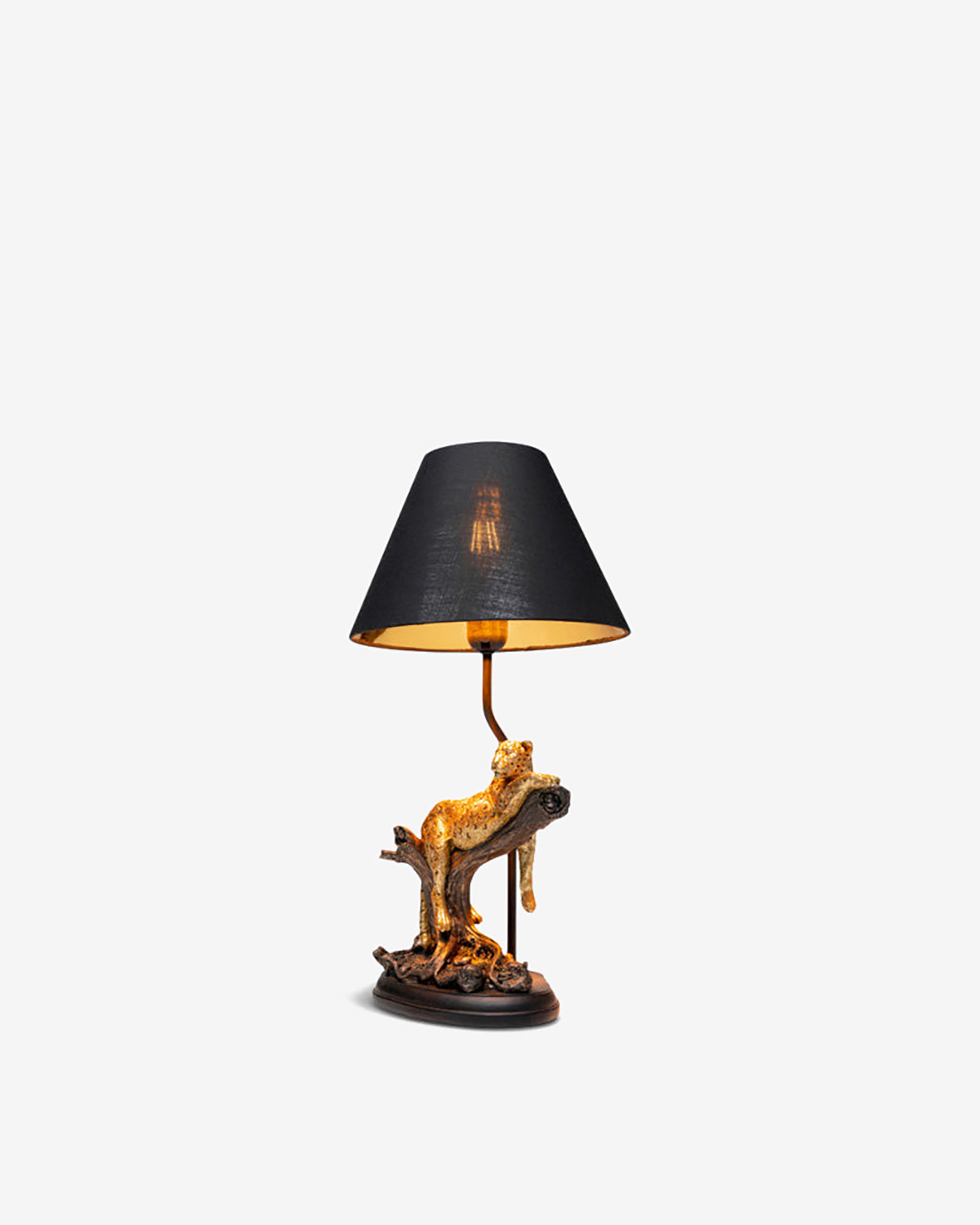 Leopard bordlampe