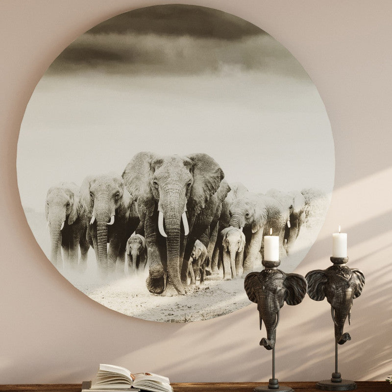 Elefant glas galleri, Ø.120 cm