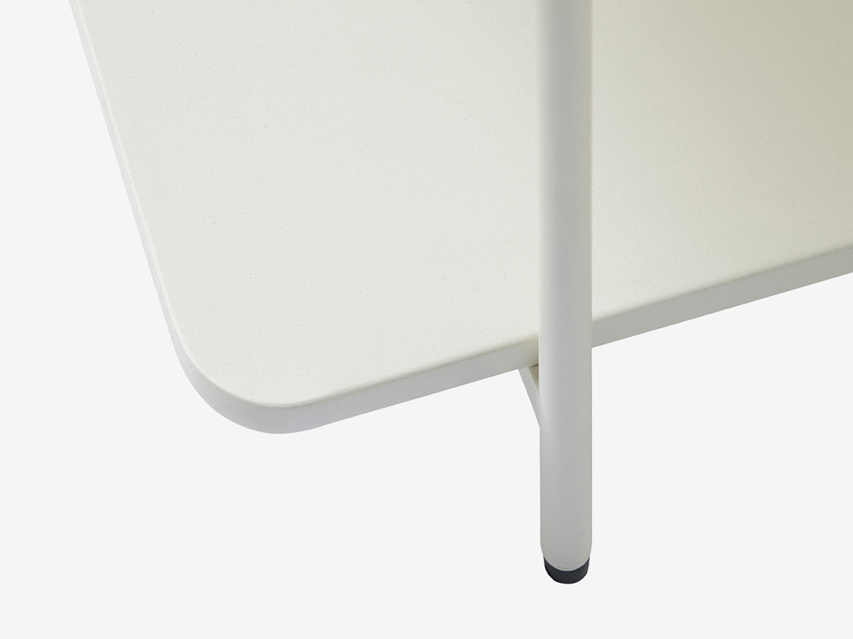 Yuba hj. bord, hvid