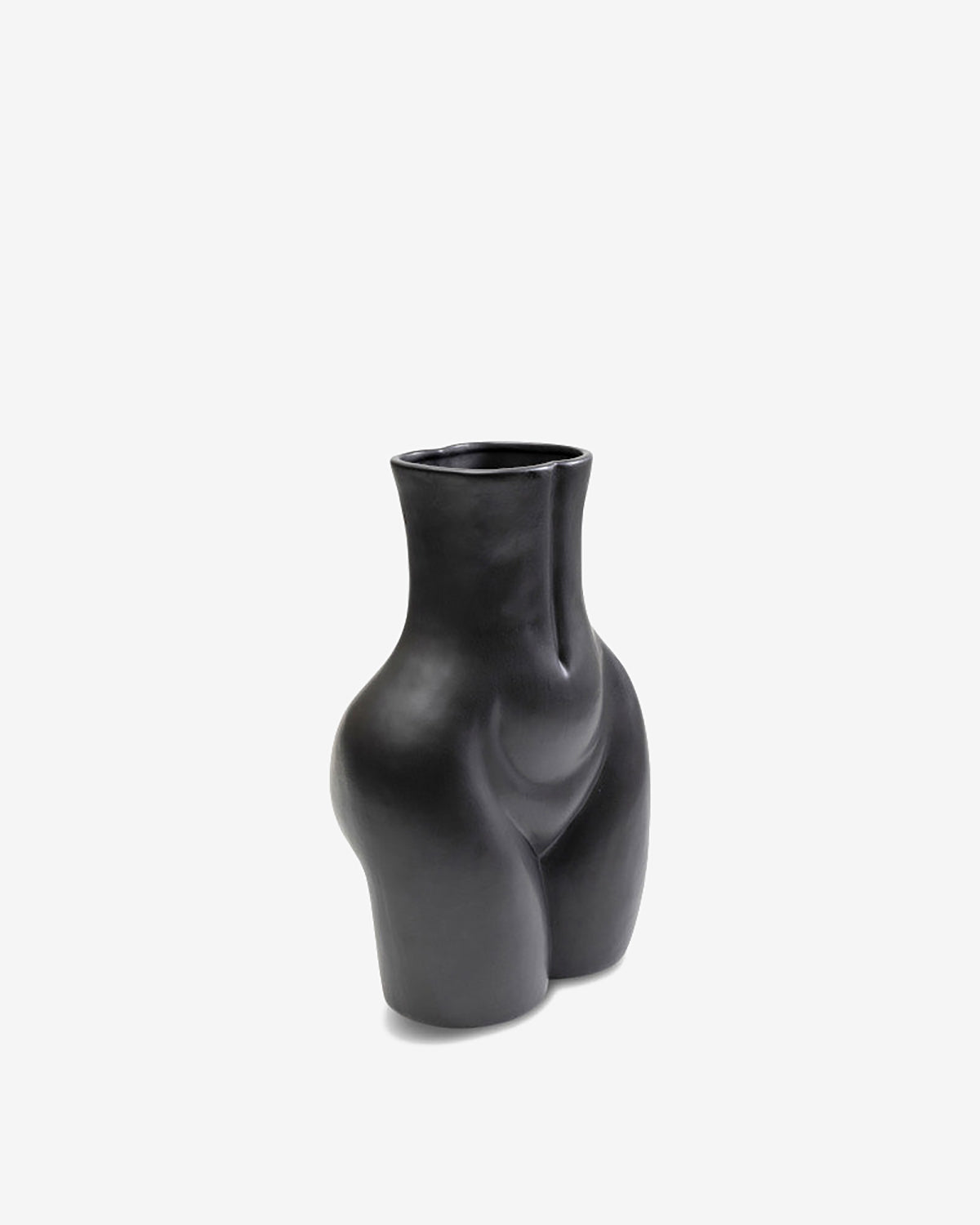 Donna vase stor, sort