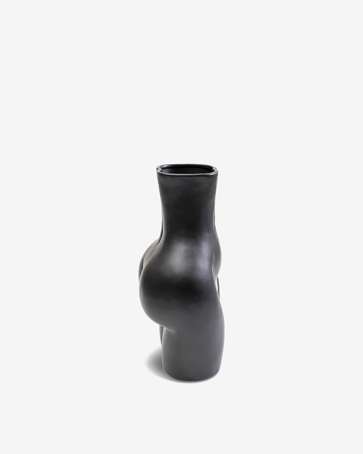 Donna vase stor, sort