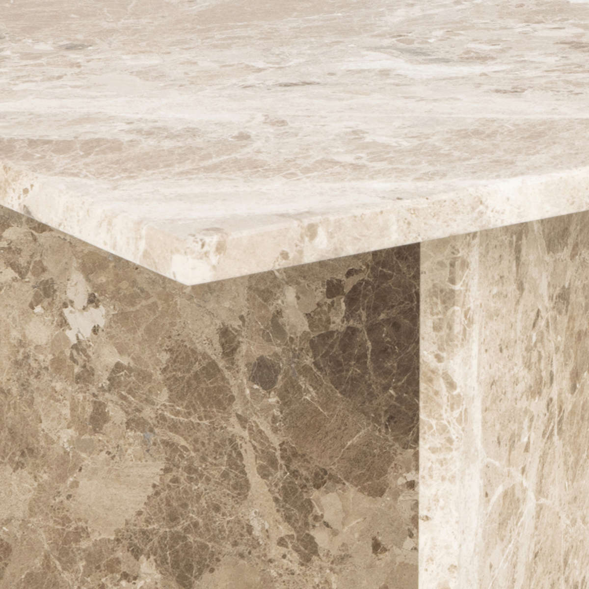 Vega sofabord, latte marmor