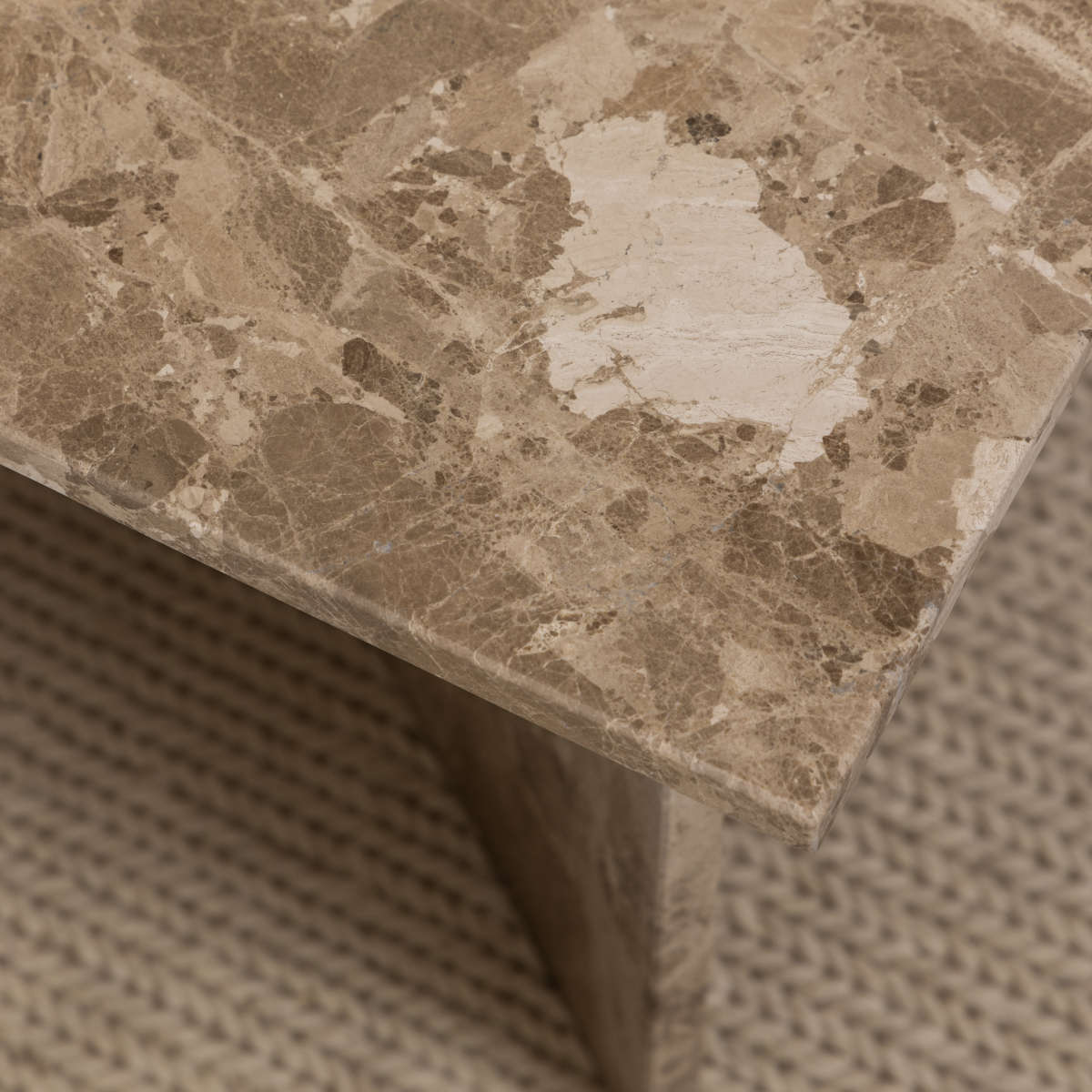 Vega sofabord, latte marmor