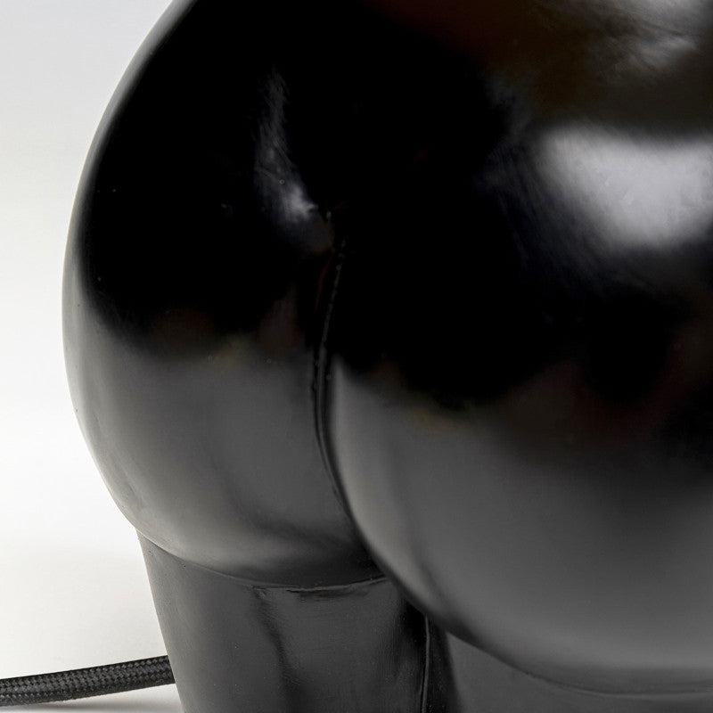 Donna bordlampe, sort