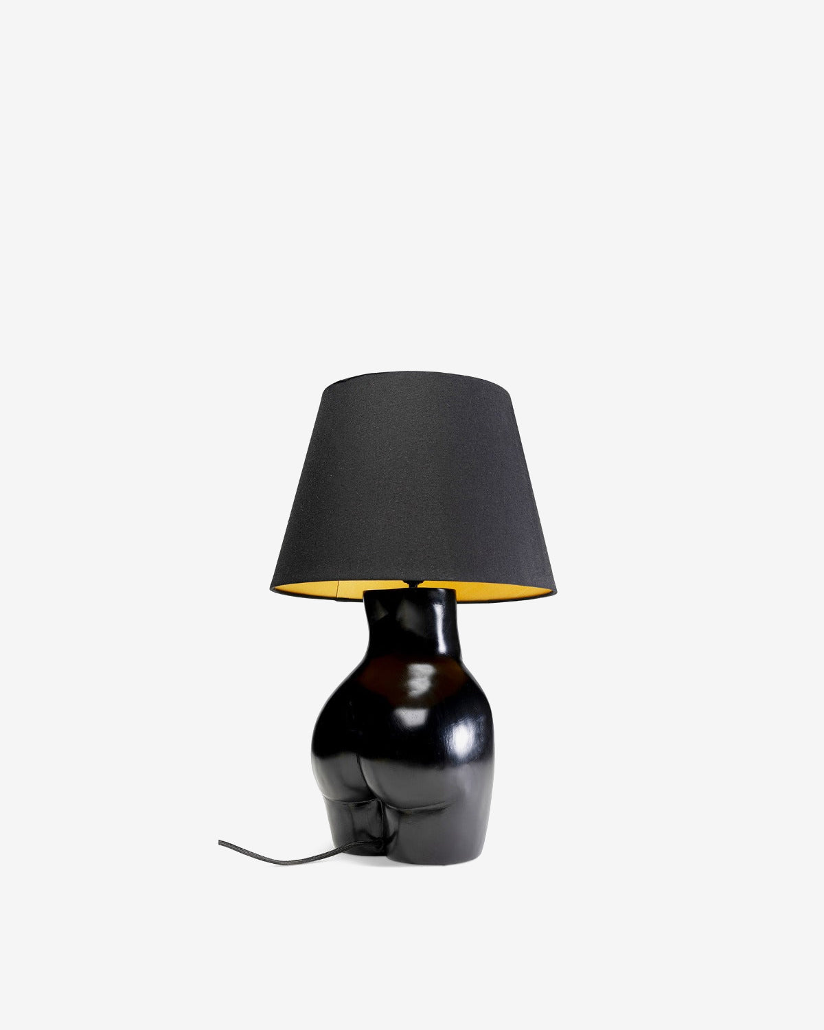 Donna bordlampe, sort