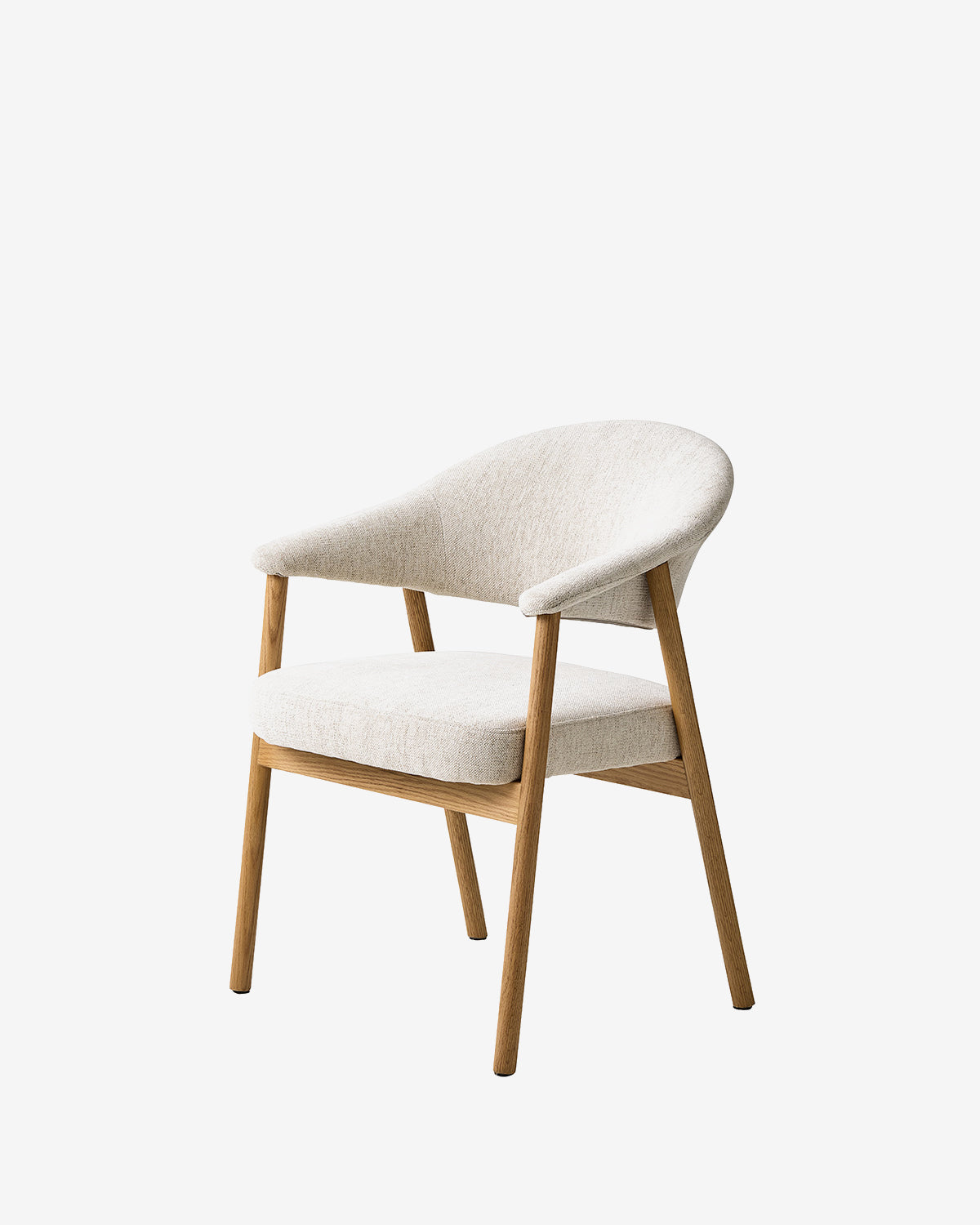 Elk spisebordsstol, natur eg/ sand