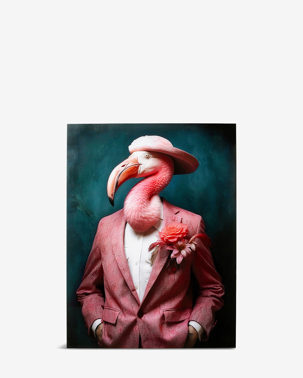 Mister Flamingo glas galleri