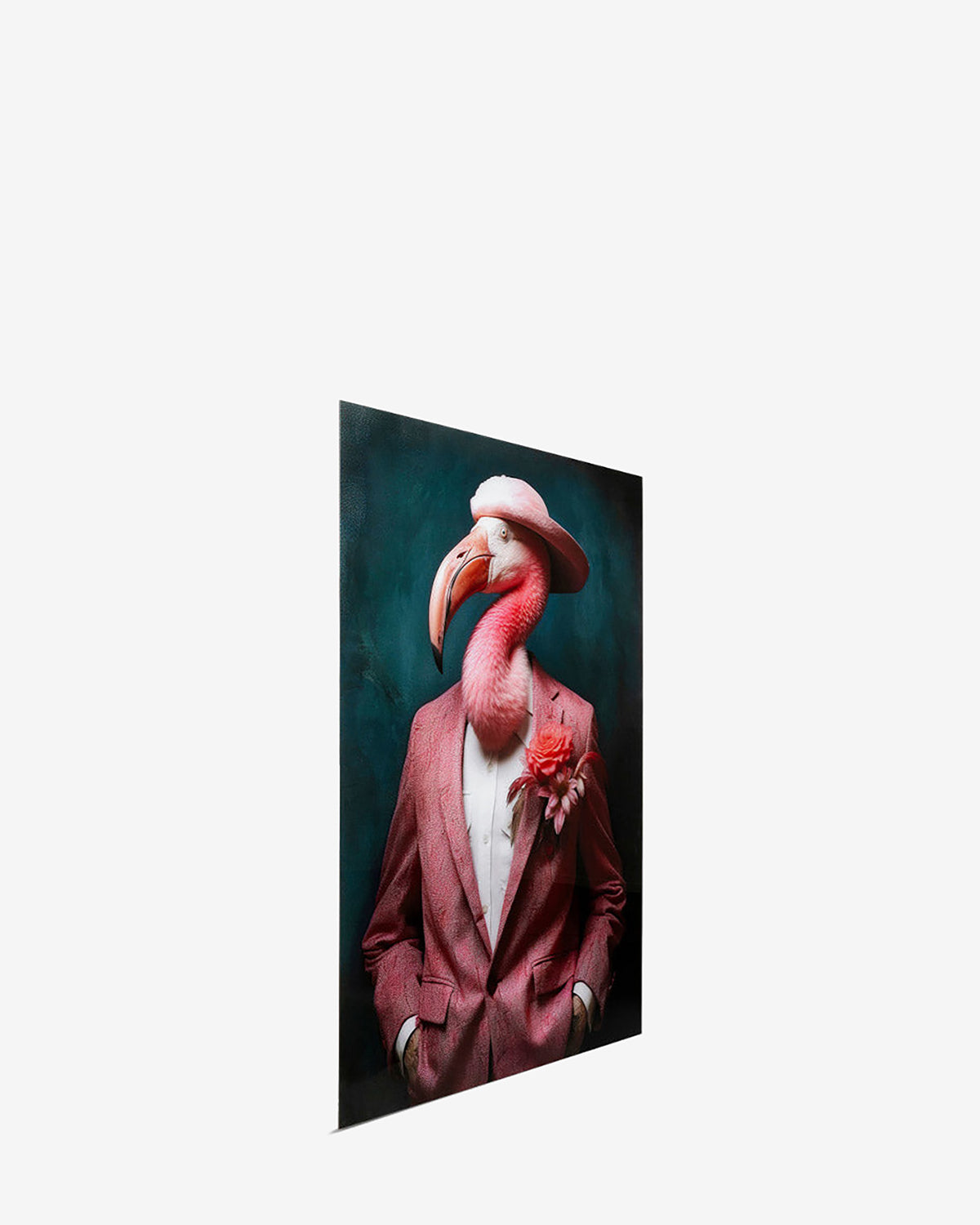 Mister Flamingo glas galleri