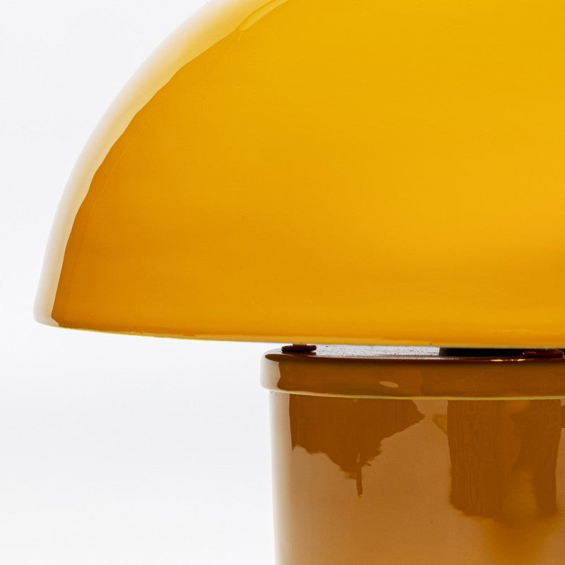 Mushroom bordlampe, gul