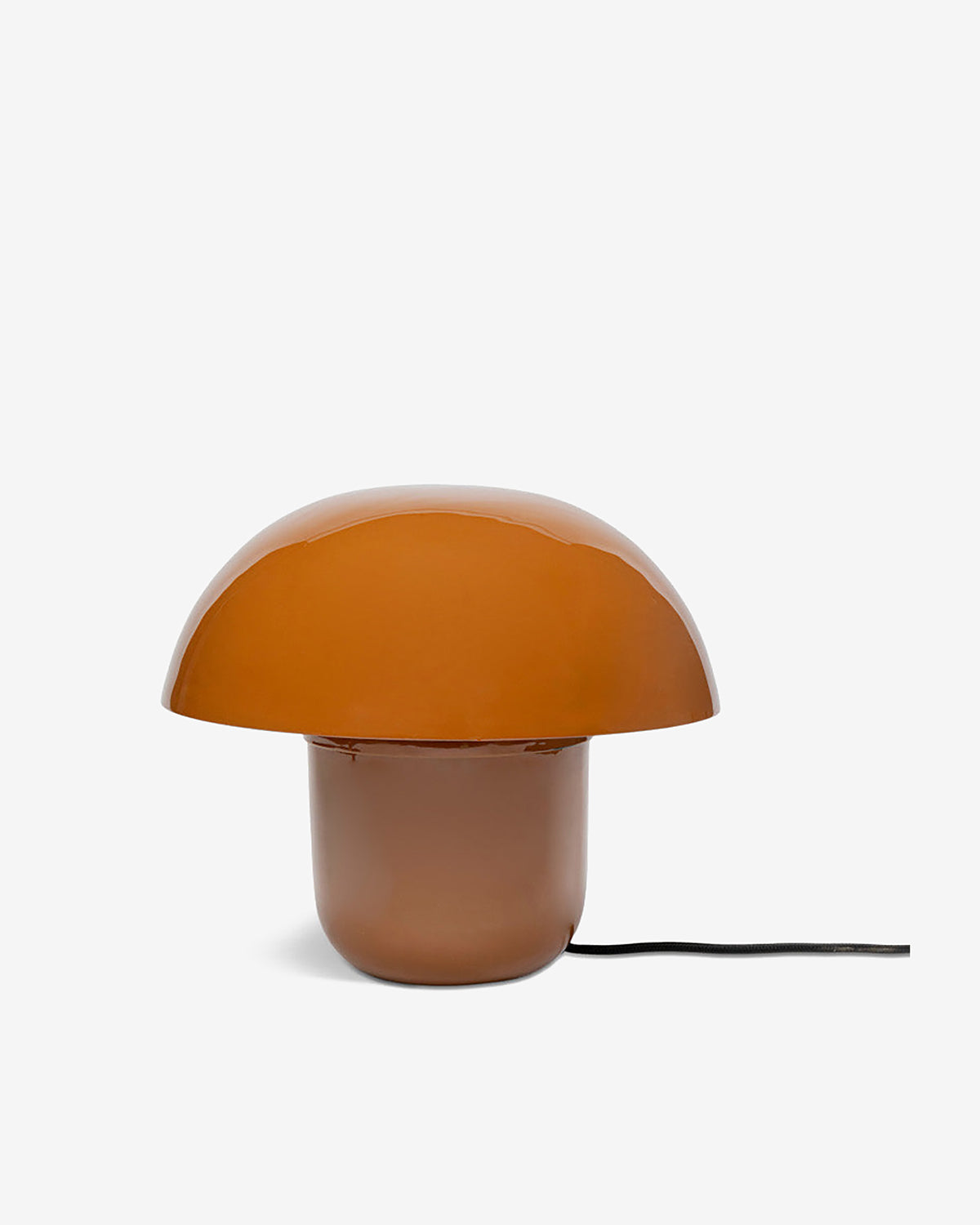 Mushroom bordlampe, brun