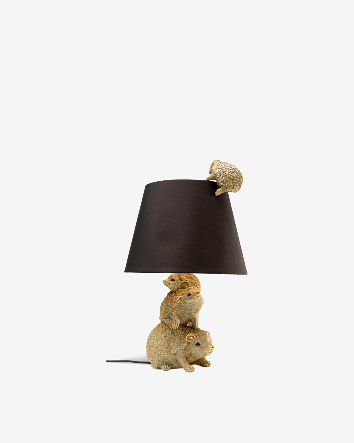 Pindsvin familie bordlampe
