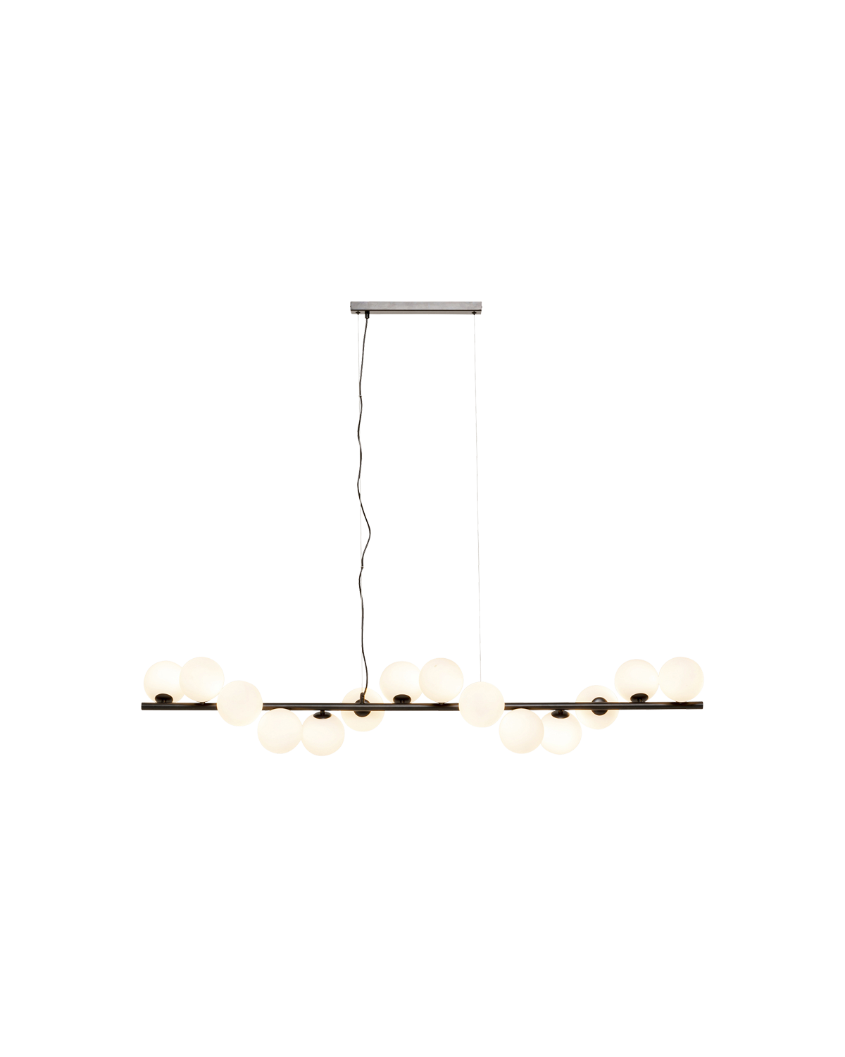 Scala balls pendel, sort/frosted