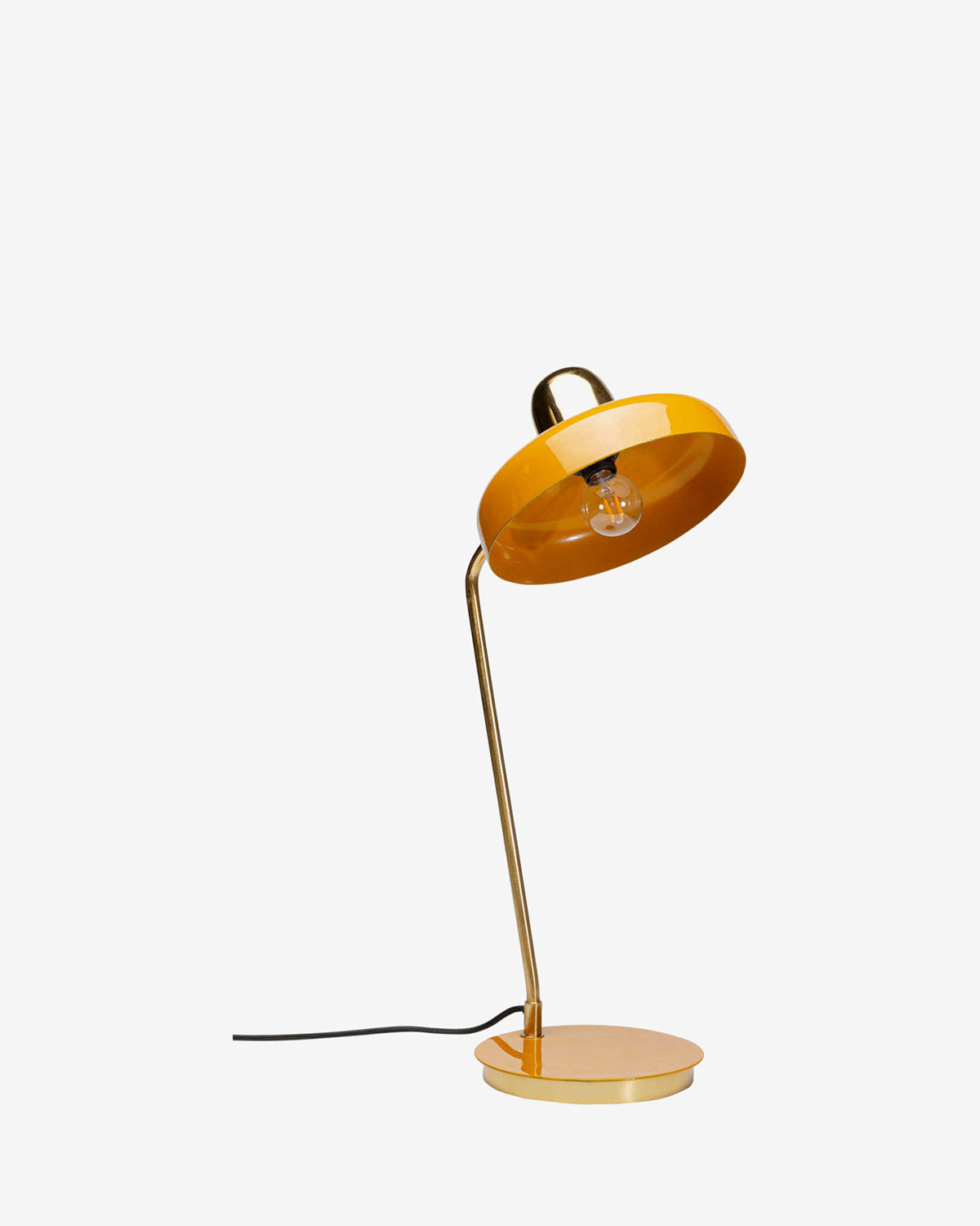 Demi gul bordlampe