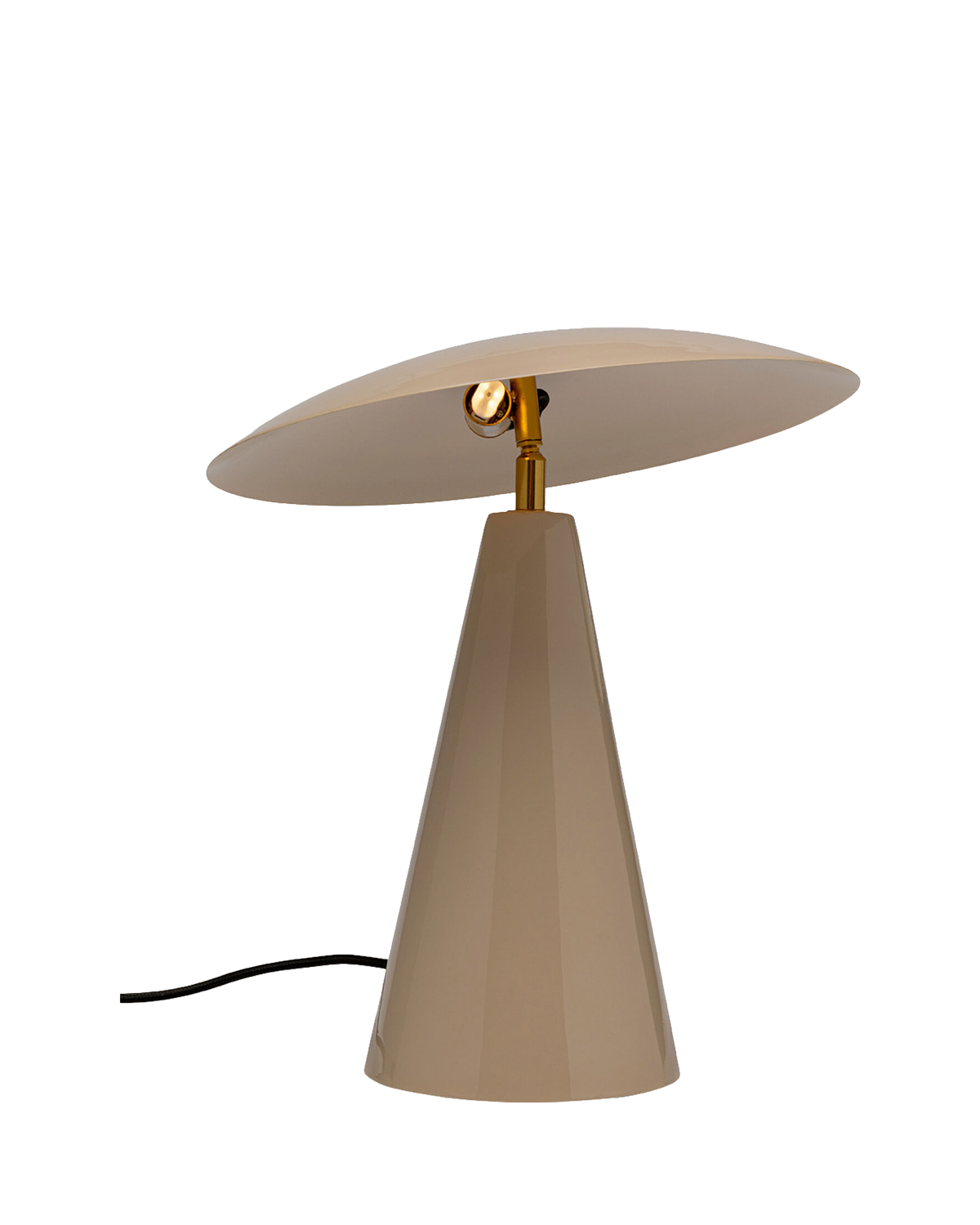 Fungo Bordlampe, Flat Cream 33cm