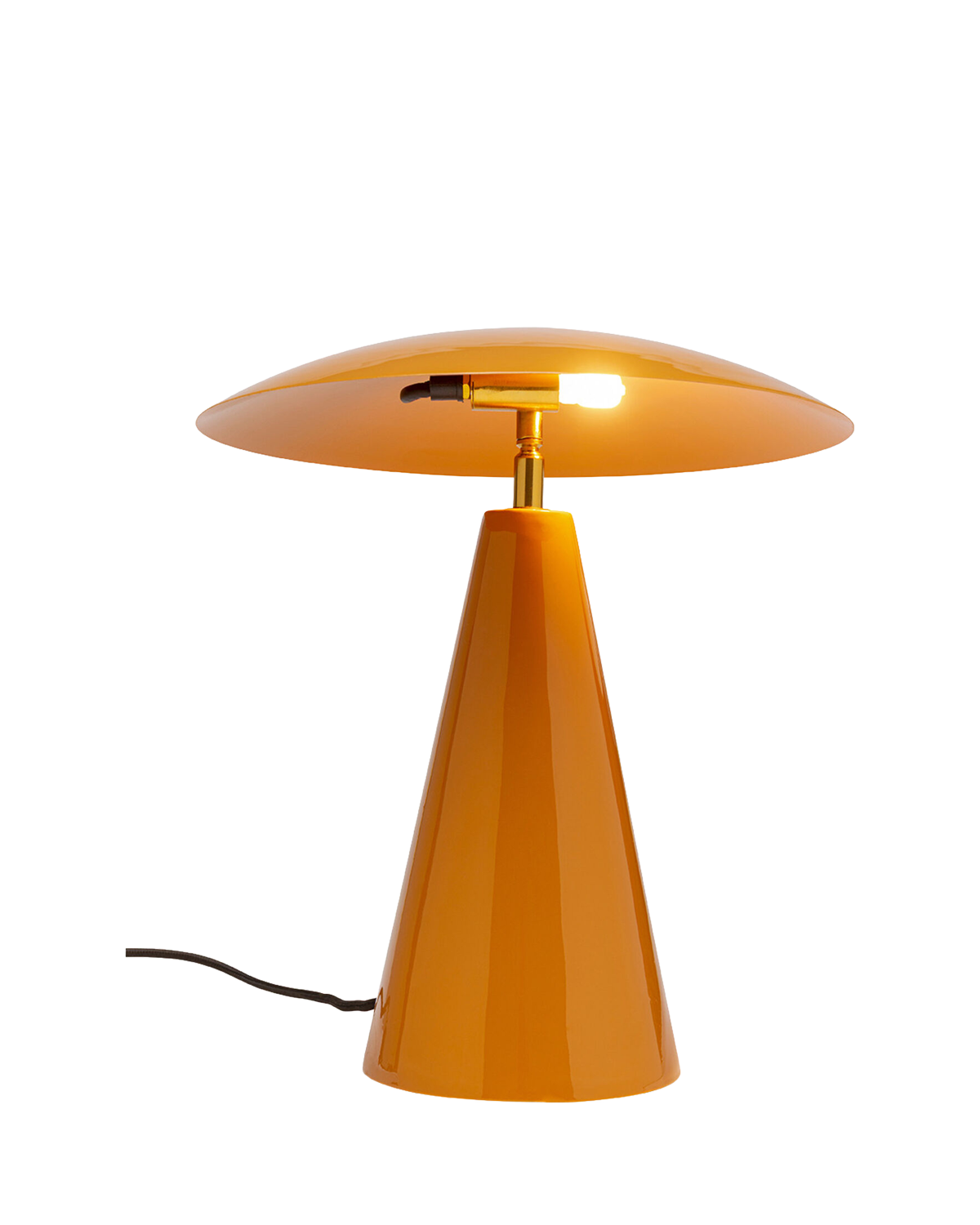 Fungo Bordlampe, Flat Orange 33cm