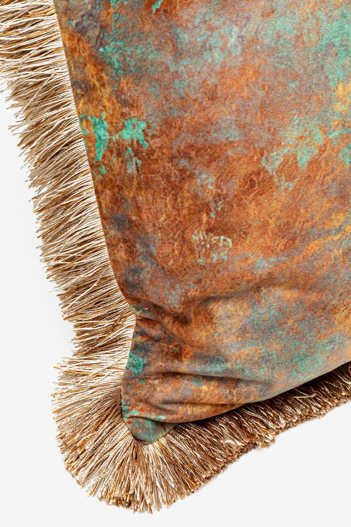 Antique fringe pyntepude