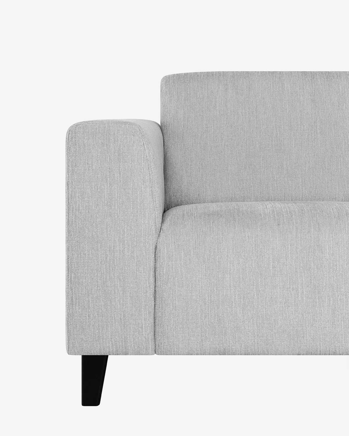 Amalfi hjørnesofa m/open end, ash