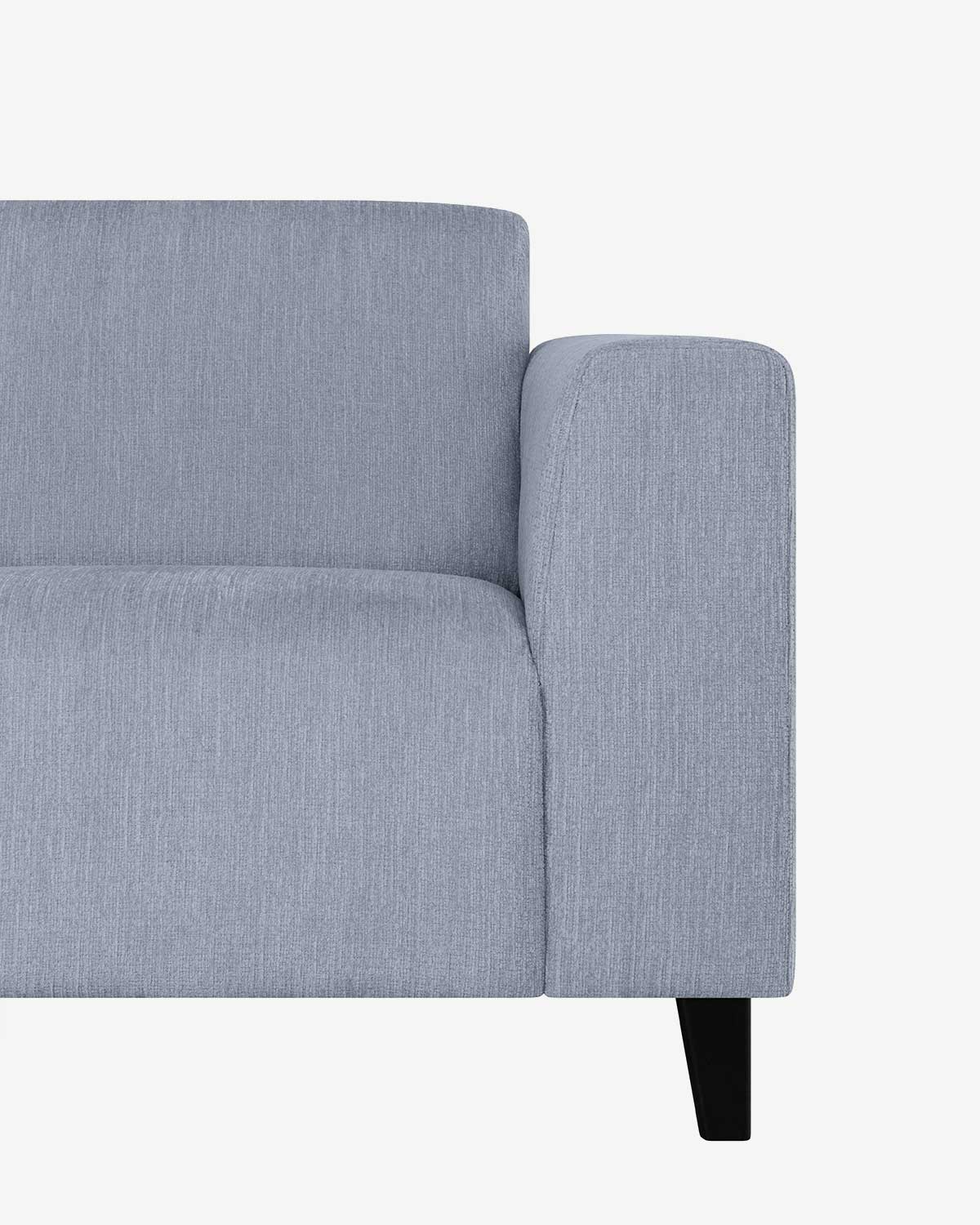 Amalfi hjørnesofa m/open end, ice blue