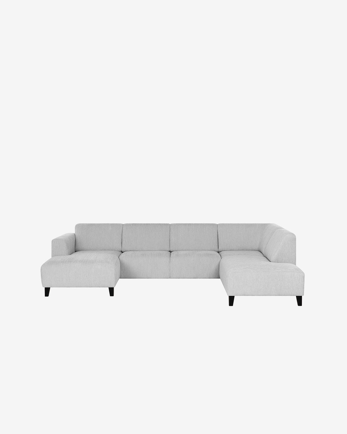 Amalfi U-hjørnesofa, ash