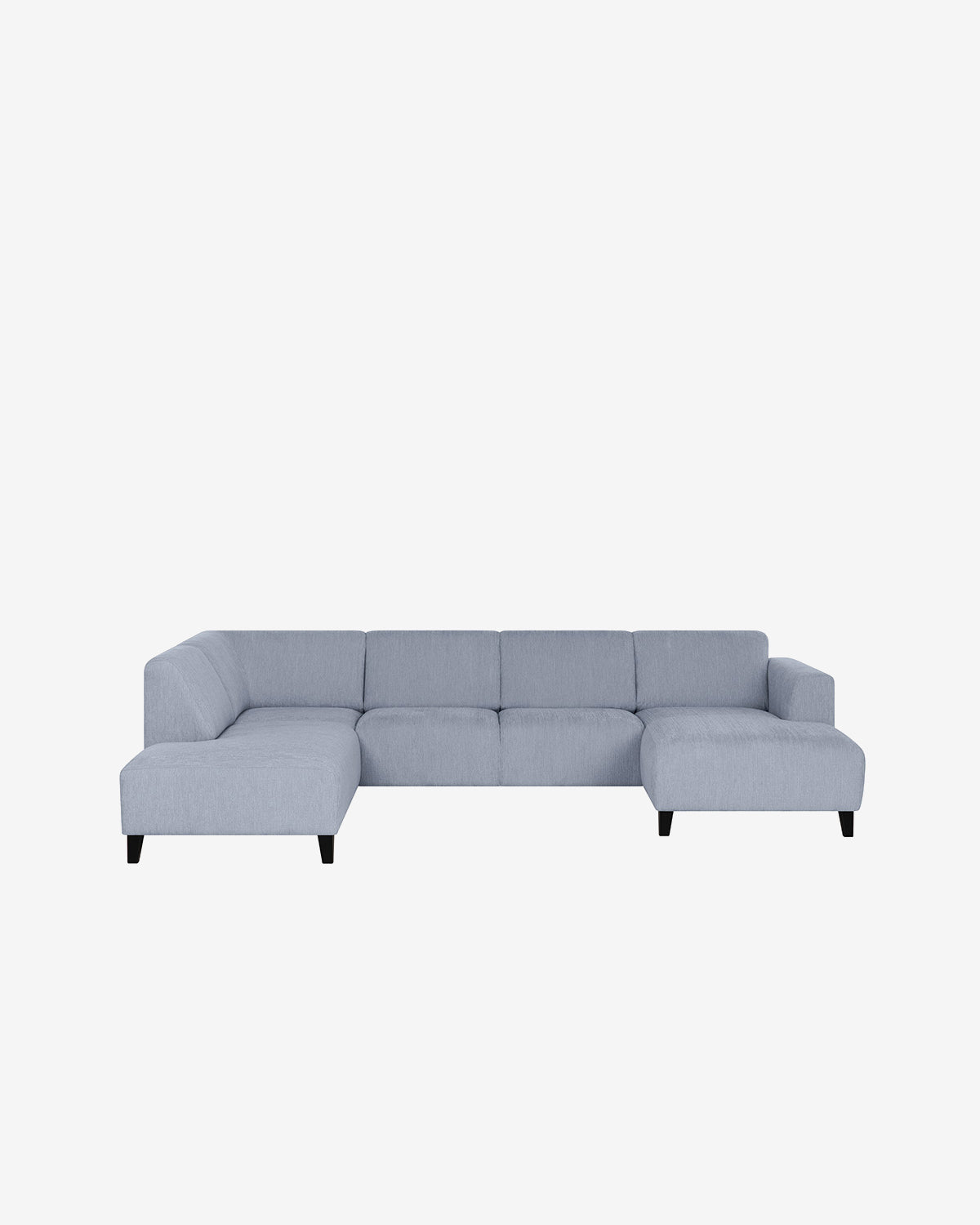 Amalfi U-hjørnesofa, ice blue