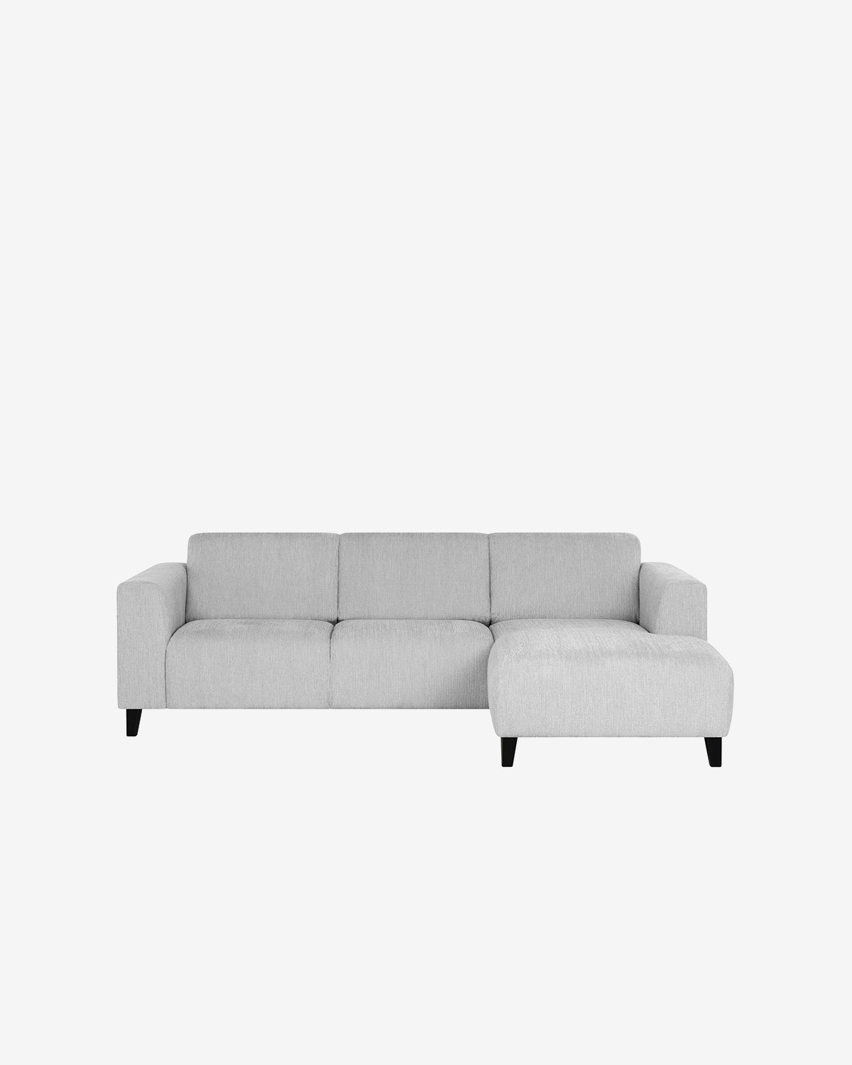 Amalfi 3 pers. m/chaiselong, ash