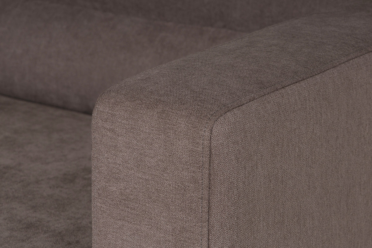 Vizion U-hjørnesofa, lys brun