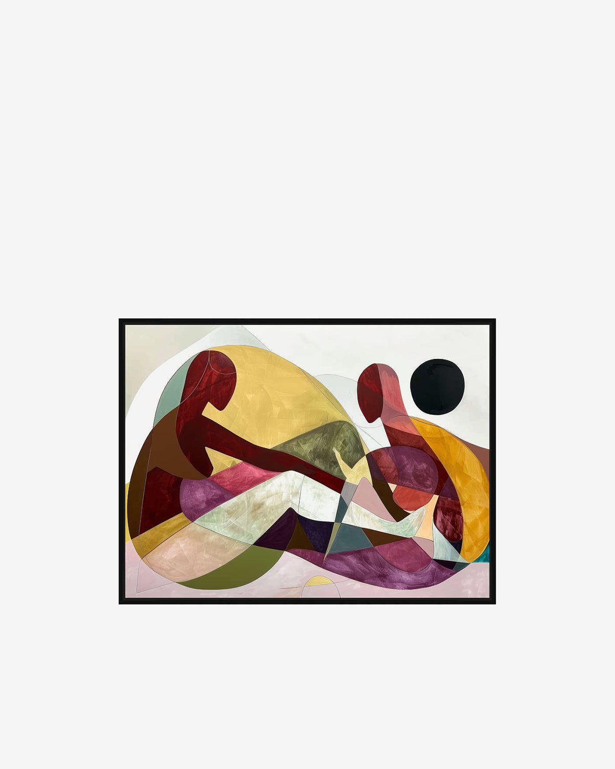 Abstract colors people
